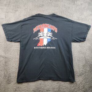 Ford Mustang Mafia SW Evansville Indiana Car Club Shirt Men's Extra Large Cotton